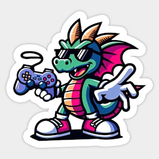 Dragon in graffiti style Sticker